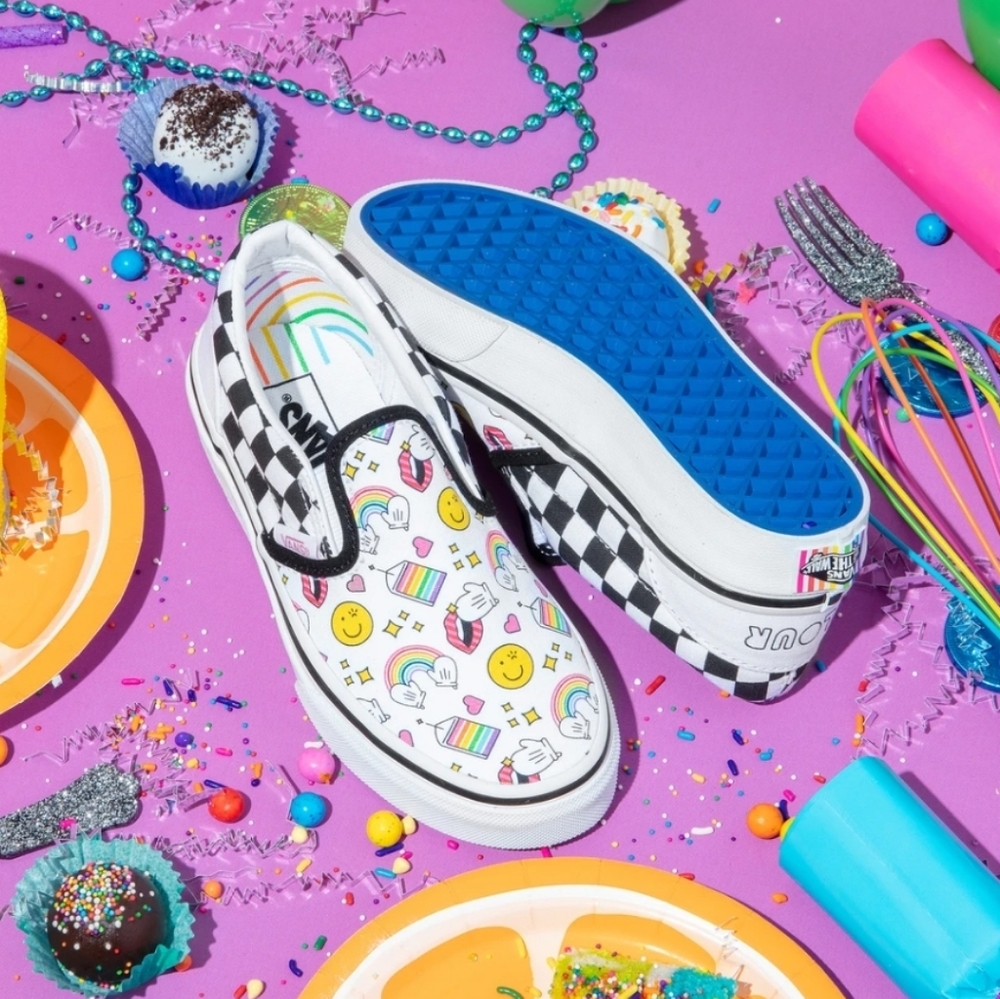 NWT Vans x Flour Shop Slip On Icons Sneakers